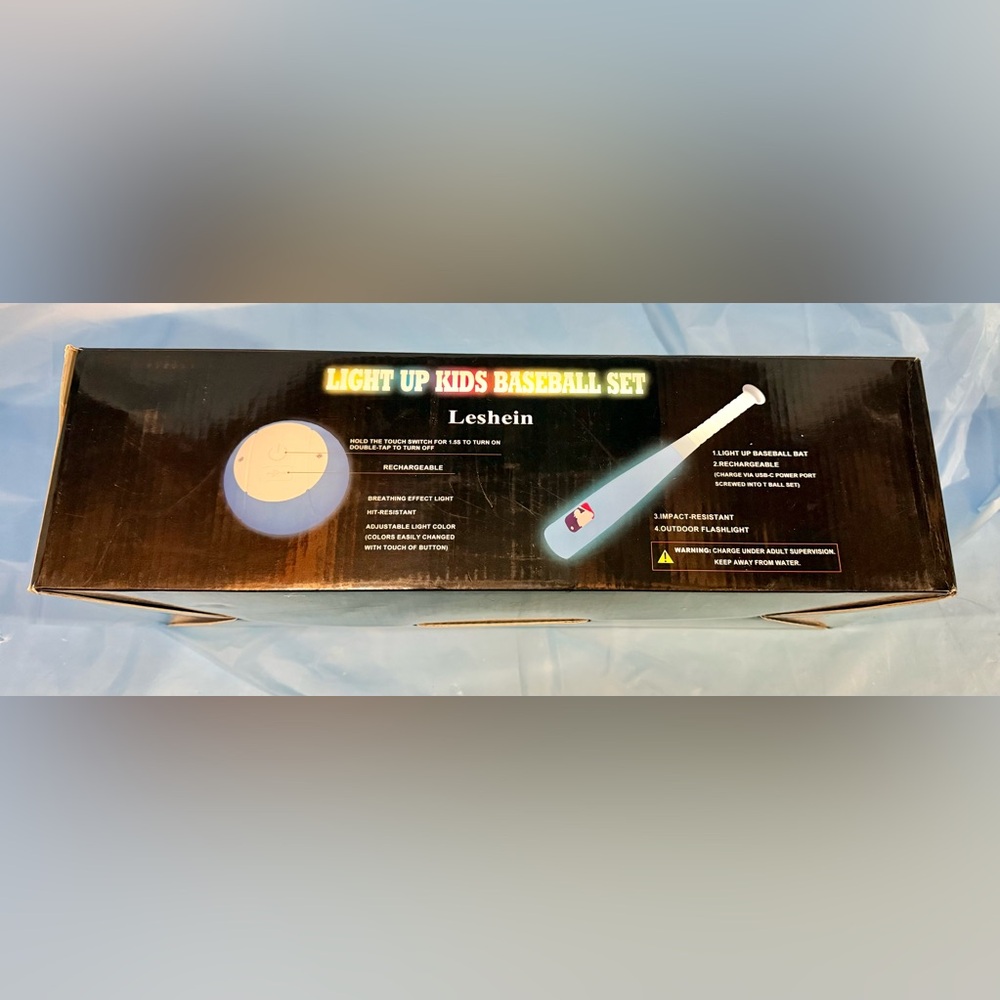 LED Light Up Tee Ball Set for Toddlers Rechargeable PINK Brand New - Picture 7 of 11